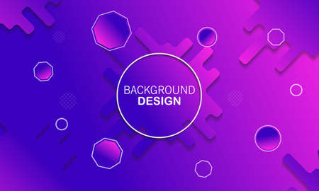 Abstract Background with gradient colorのイラスト素材