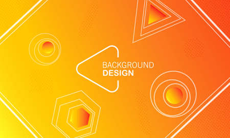 Abstract Background with gradient colorのイラスト素材