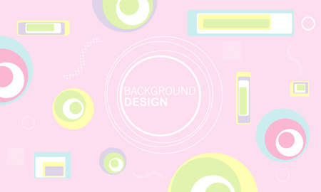 Abstract Background with Soft colorのイラスト素材