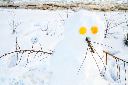 snowmanの写真素材
