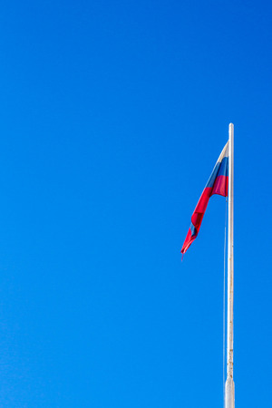 The Flag Of The Russian Federationの写真素材