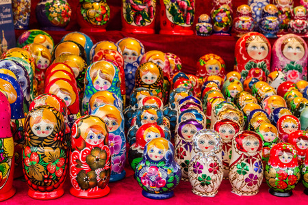 Russian nested dollの写真素材