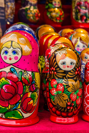 Russian nested dollの写真素材