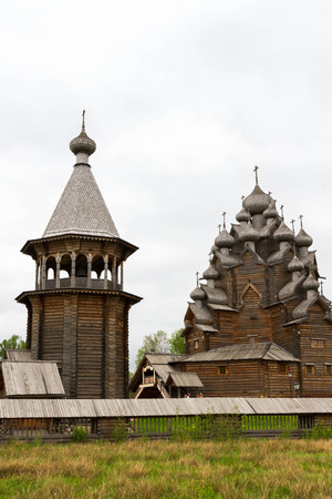 Leningrad region, Vsevolozhsky district, Russia, may 17, 2015. Nevsky Parclass. The Church Of The Intercession.のeditorial素材