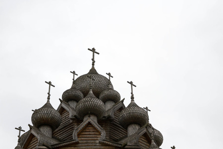 Leningrad region, Vsevolozhsky district, Russia, may 17, 2015. Nevsky Parclass. The Church Of The Intercession.のeditorial素材