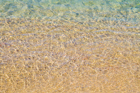 The beach of the Black Sea in the Crimea in the summerの写真素材