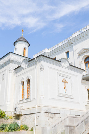 Yalta, Crimea, Russia, September 3, 2015. The area near Vorontsov Palace in Yaltaのeditorial素材