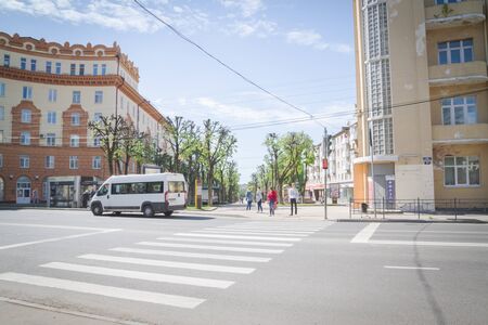 City of Smolensk, Russia may 13, 2018. Smolensk in the spring on a Sunny day.