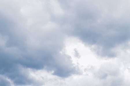 Rain storm clouds before the storm in the middle of summerの写真素材