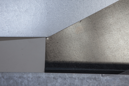 Pieces Galvanized Sheet Metal Background