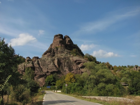 Belogradchik rocks in rocks formation, Bulgariaの写真素材