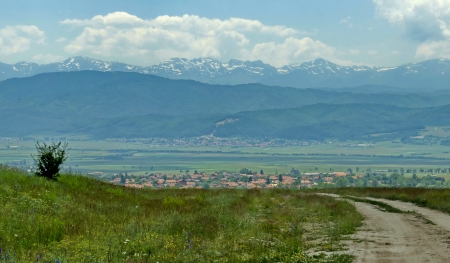Mountain Plana and beautiful village Alino, Bulgaria