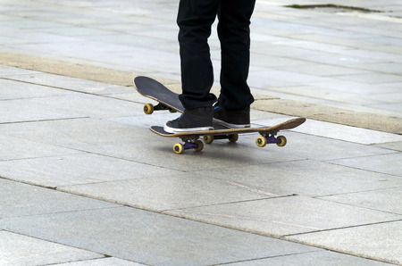 Roller-skates in action at ground special