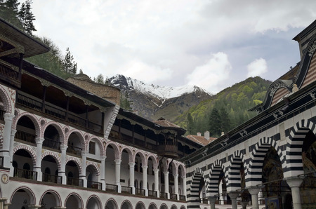 Rila monastery, the most famous monastery in Bulgaria 