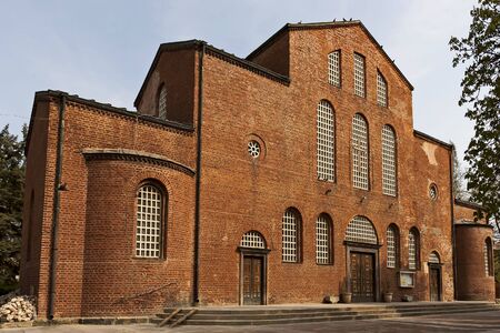 Medieval Church Saint Sofia, dating to the 4th-6th century, Sofia, Bulgaria, Europeの写真素材