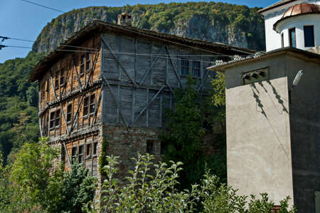 Eastern Orthodox Glozhene Monastery St. George, build of 13 century and church with cross, located...