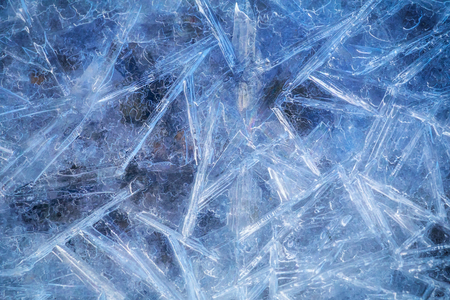 Translucent background made of ice texture.