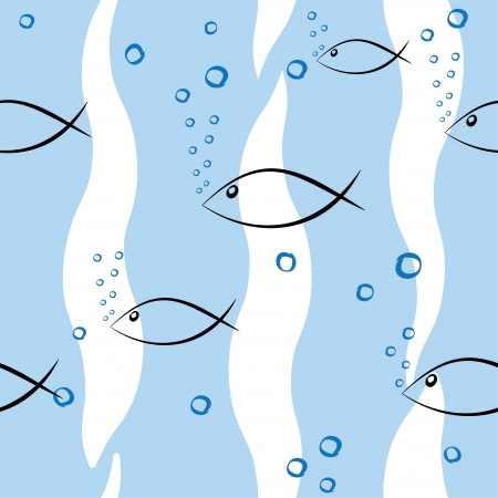 undersea world  seamless backgroundの写真素材