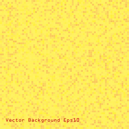 abstract pixel yellow background  seamless  のイラスト素材