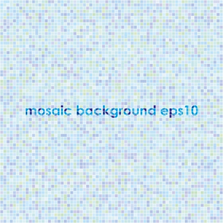 mosaic background  blue  のイラスト素材