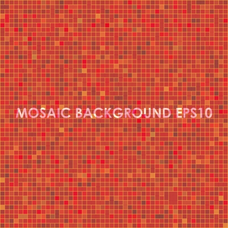 mosaic background  red  のイラスト素材