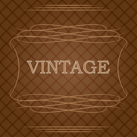 invitation card. chocolate color.のイラスト素材