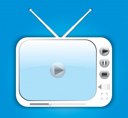 digital tv.のイラスト素材