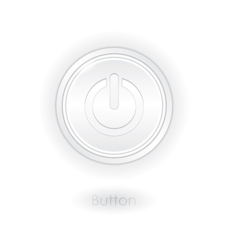 Detailed power button for web and appのイラスト素材