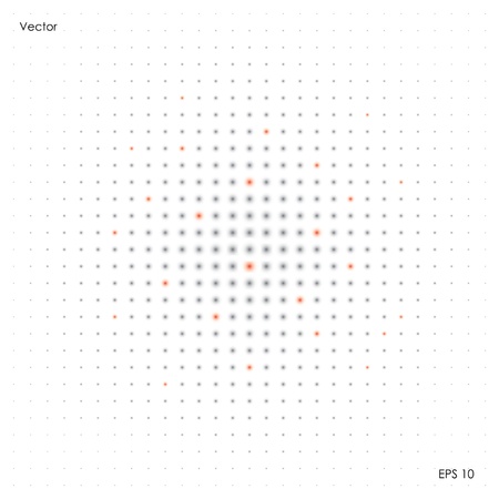 abstract background halftone effectのイラスト素材