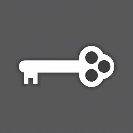 key icon. のイラスト素材