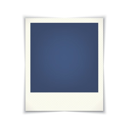 blank photo frame. vector template for design. のイラスト素材