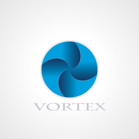 vortex abstract icon. vector eps10のイラスト素材