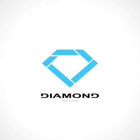 abstract symbol of diamond. のイラスト素材
