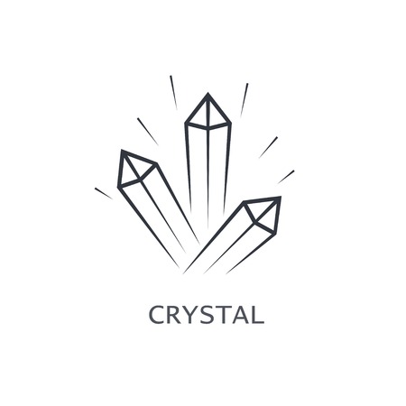 symbol of crystalのイラスト素材
