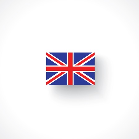 the flag of great Britainのイラスト素材