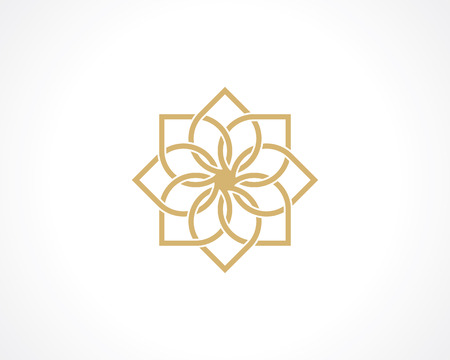 geometric arabic patternのイラスト素材
