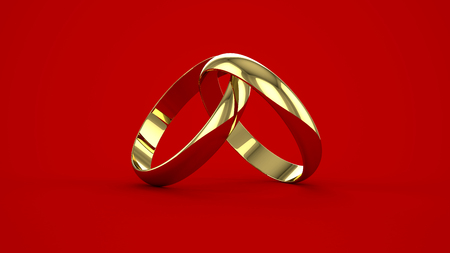 wedding ringsの写真素材