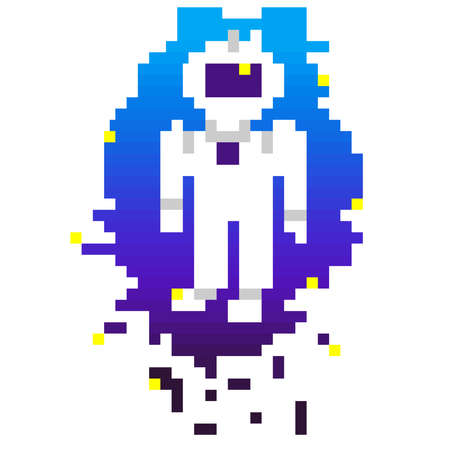 cryptography astronaut on a white background.