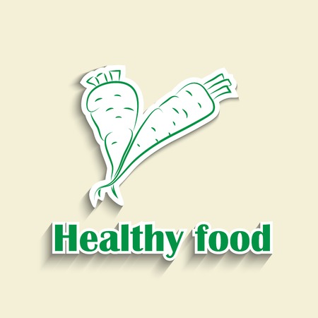 Healthy foodのイラスト素材