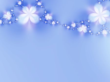 Garland of flowersの写真素材