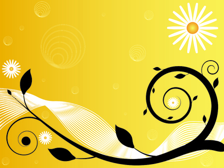 Floral pattern backgroundのイラスト素材