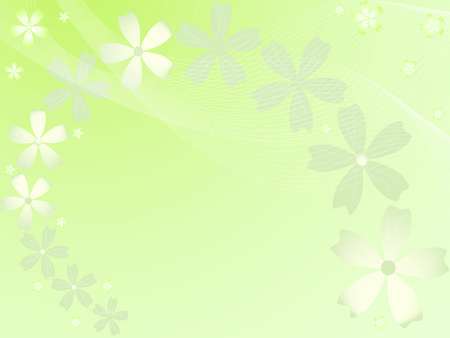 Floral pattern backgroundのイラスト素材