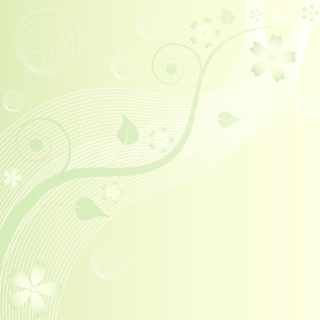 Floral pattern backgroundのイラスト素材