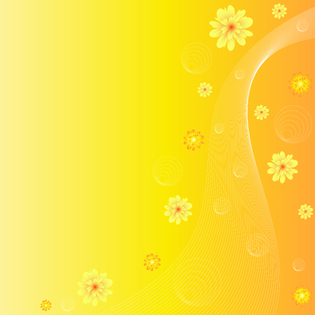 Floral pattern backgroundのイラスト素材