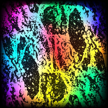 Abstract design colorful grunge backgroundのイラスト素材