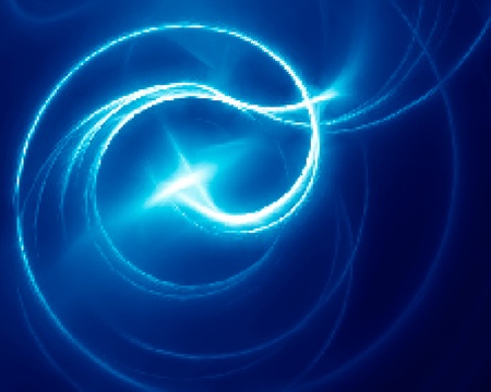 Abstract design blue energy swirl backgroundのイラスト素材