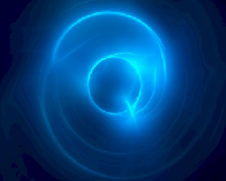 Abstract design blue energy swirlのイラスト素材
