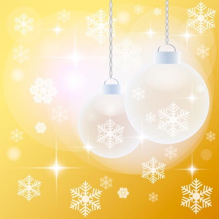 Golden christmas backgroundのイラスト素材