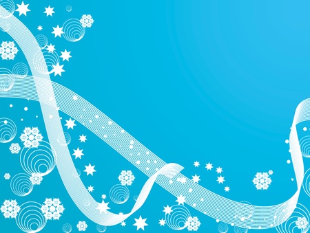 Beautiful winter backgroundのイラスト素材