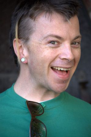 Happy faceの写真素材